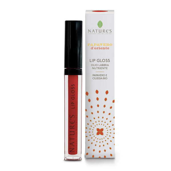 Nature's Lip Gloss Papavero d'Oriente Olio nutriente per labbra 3 ml