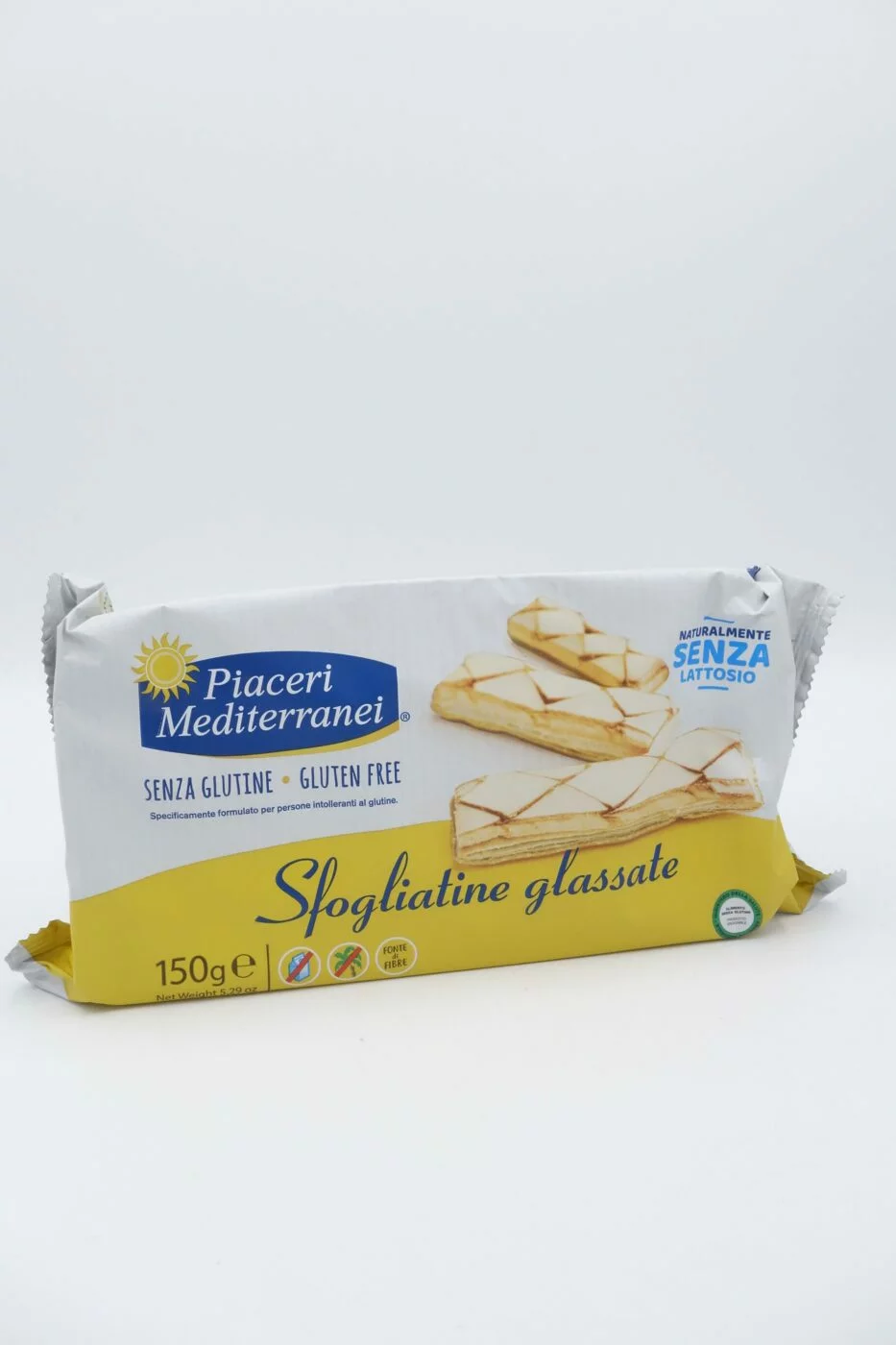 Piaceri Mediterranei Sfogliatine glassate senza glutine 150 g