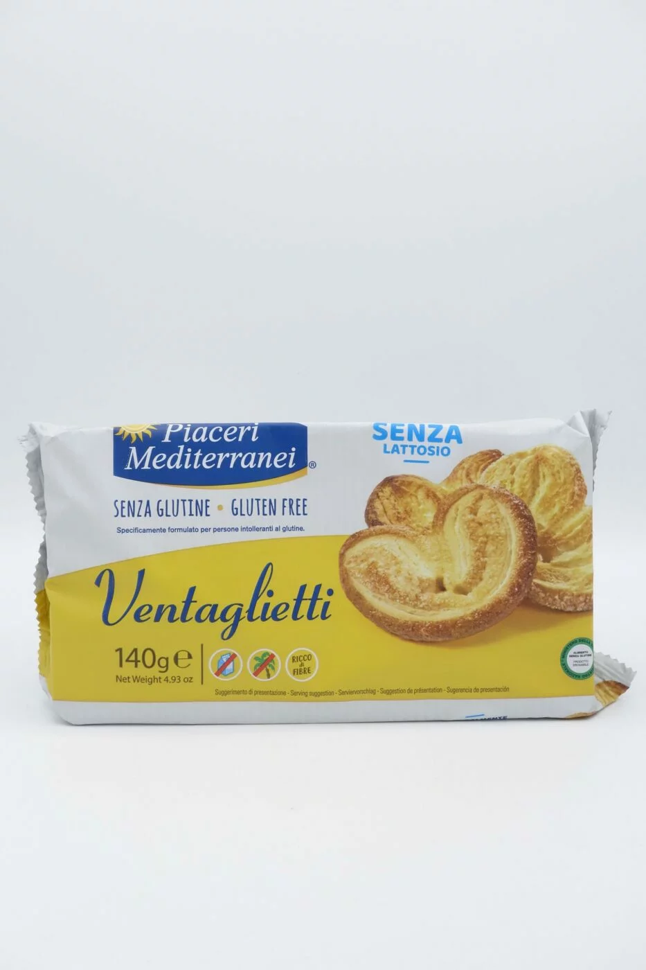 Piaceri Mediterranei Ventaglietti Snack senza glutine 140 g
