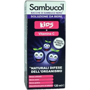 Sambucol Kids Integratore liquido per le difese immunitarie dei bambini 120 ml