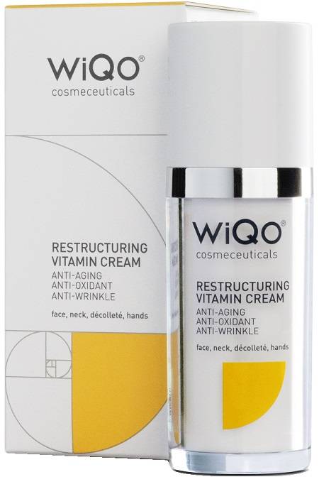 Wiqo Restructuring Vitamin Crema Viso Antirughe e Antiossidante 30 ml