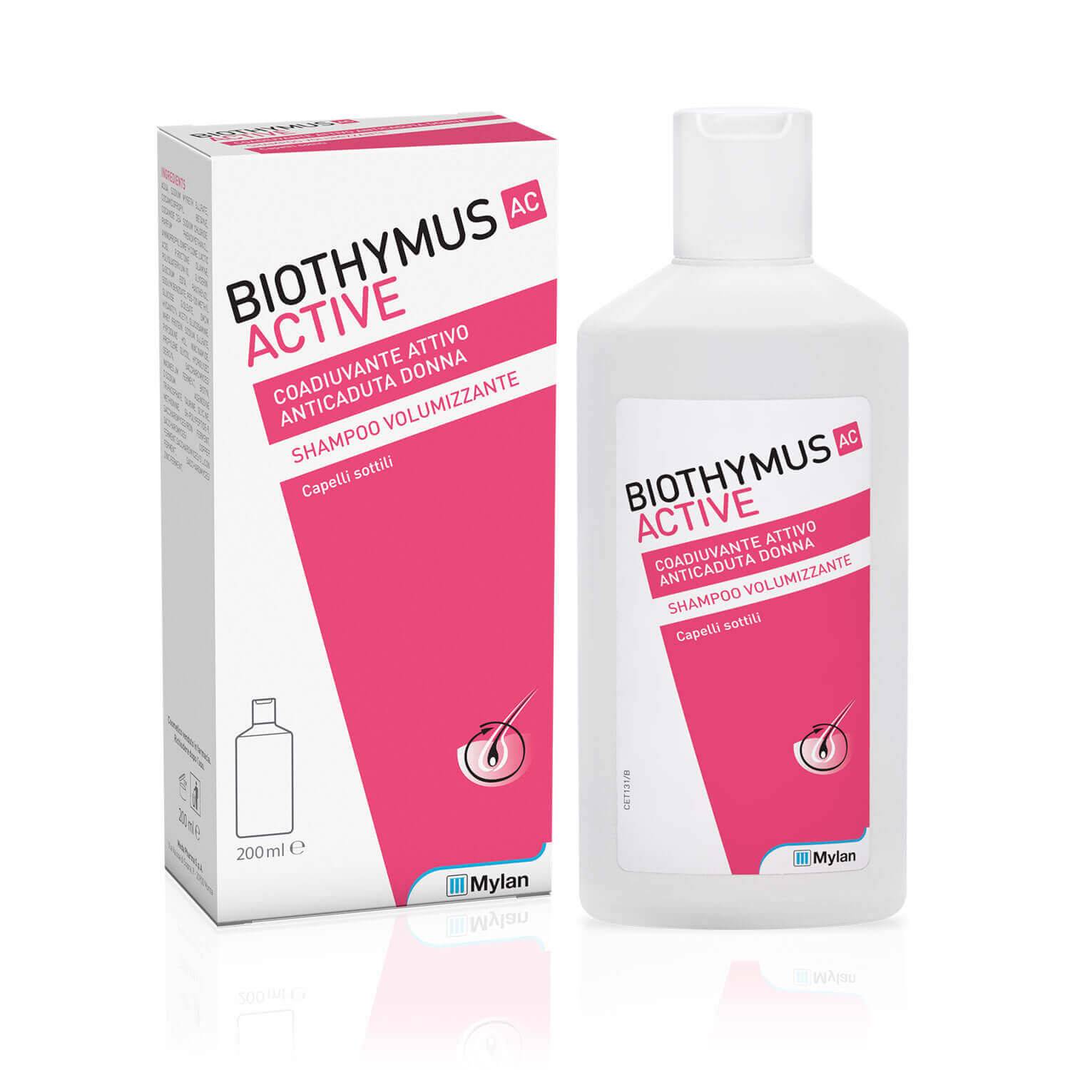 Biothymus AC Active Shampoo Donna Volumizzante 200 ml