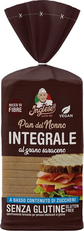 Inglese Pan del Nonno Saraceno senza glutine 300 g