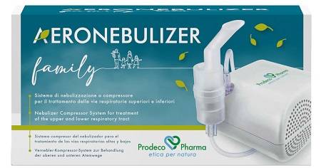 Aeronebulizer Family per il trattamento delle vie respiratorie superiori e inferiori