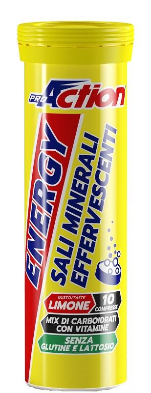 Proaction Sali Minerali Effervescenti Limone Energizzante 10 compresse
