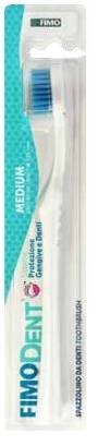Fimodent Spazzolino Medio con sistema protezione gengive e denti