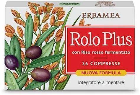 Erbamea Rolo Plus Integratore per il Colesterolo 36 Compresse