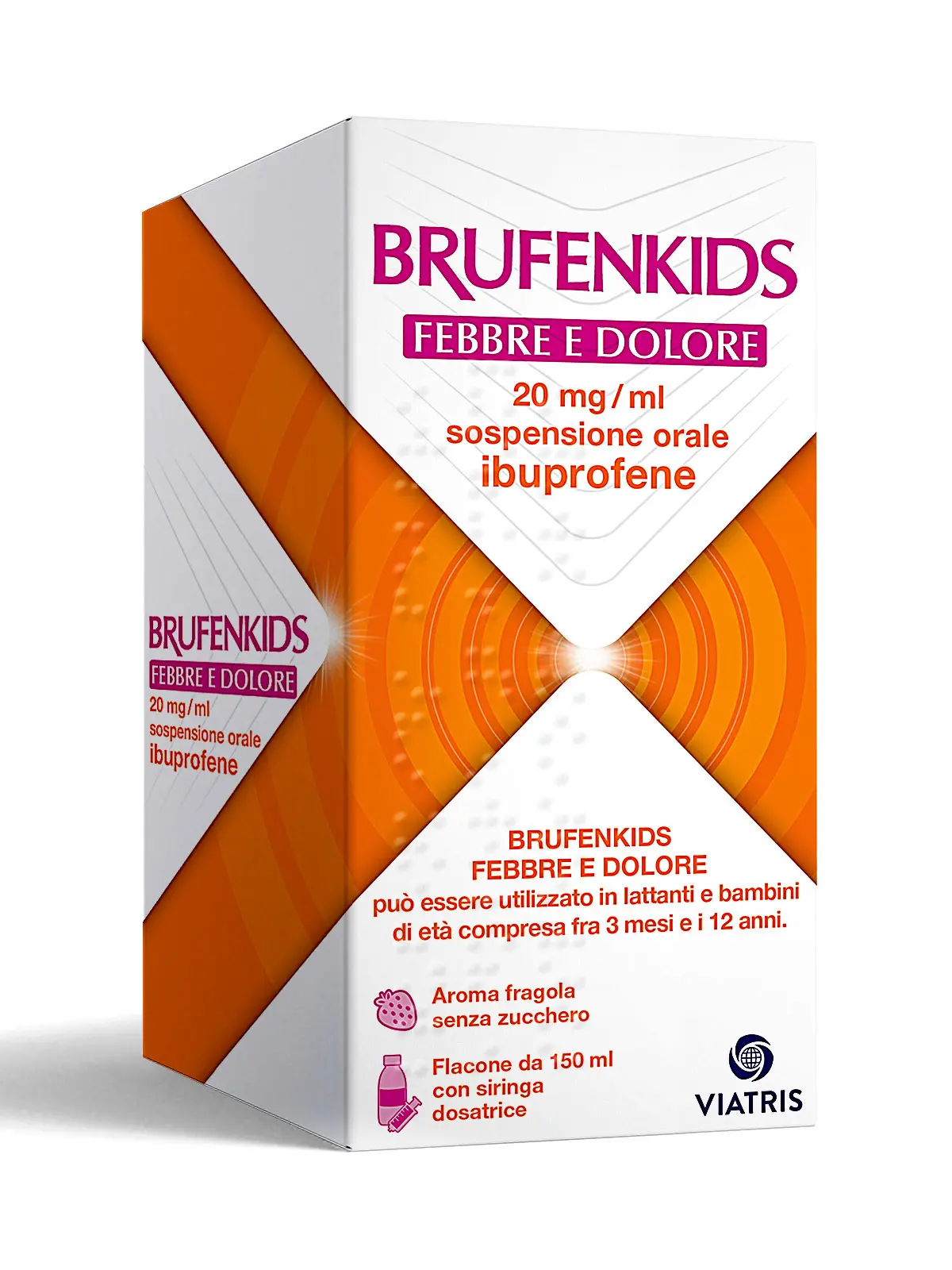 Brufen Kids Febbre e Dolore Sospensione Orale Ibuprofene 150 ml
