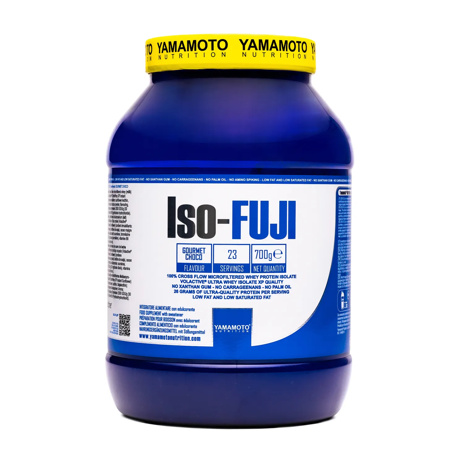 Yamamoto Nutrition ISO Fuji Integratore di Proteine Gusto Cioccolato 700 g