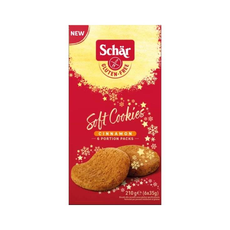 Schar Soft Cookie alla cannella senza glutine 210 g