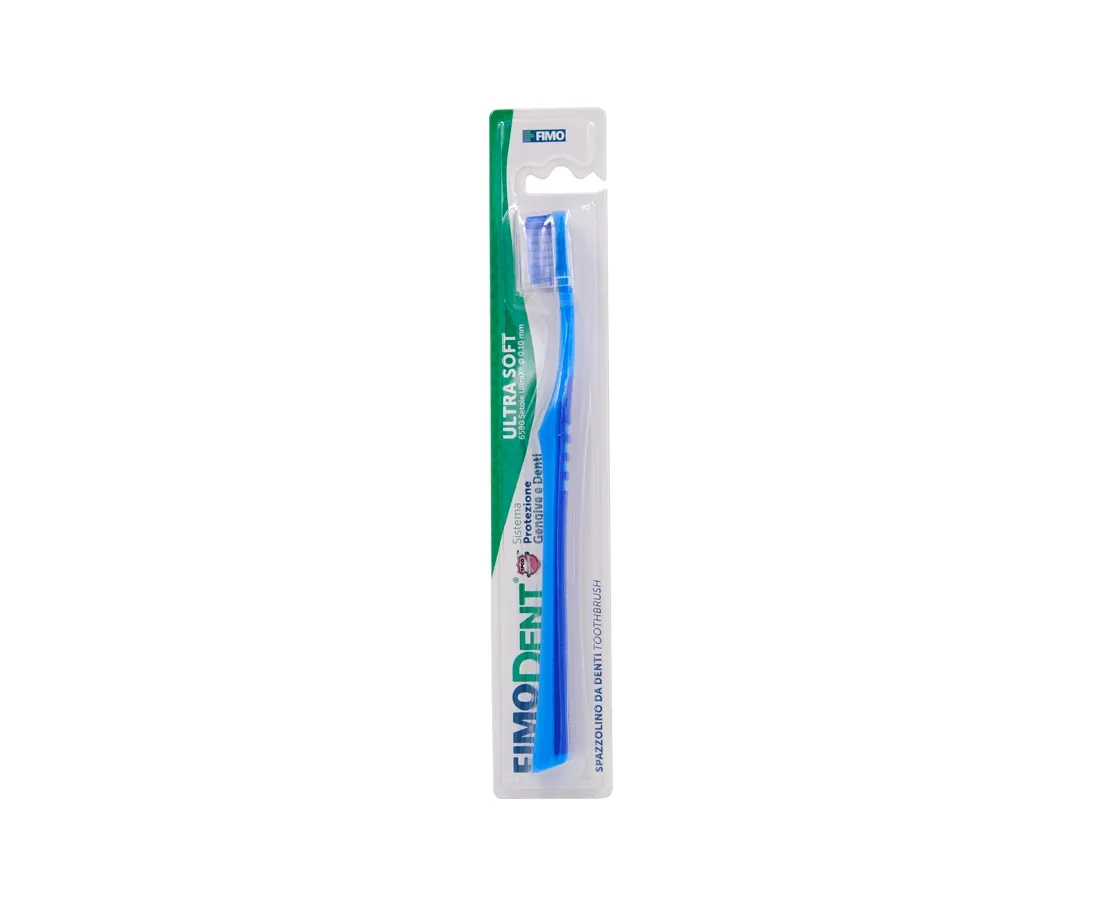 Fimodent Spazzolino Ultra Soft con sistema protezione gengive e denti