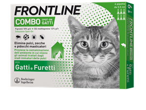 Frontline Combo Spot On Antiparassitario per gatti 6 pipette