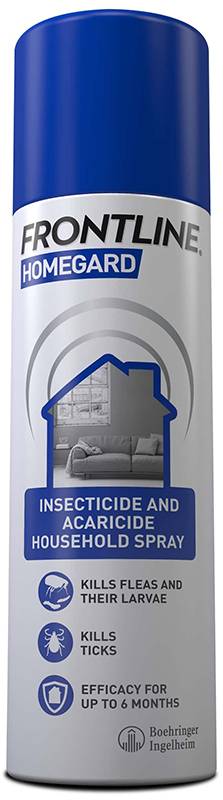 Frontline Homegard Spray Insetticida e Acaricida per Uso Domestico 250 ml