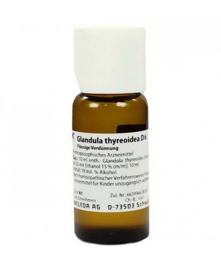 Weleda Glandula Thyreoidea D6 50 ml