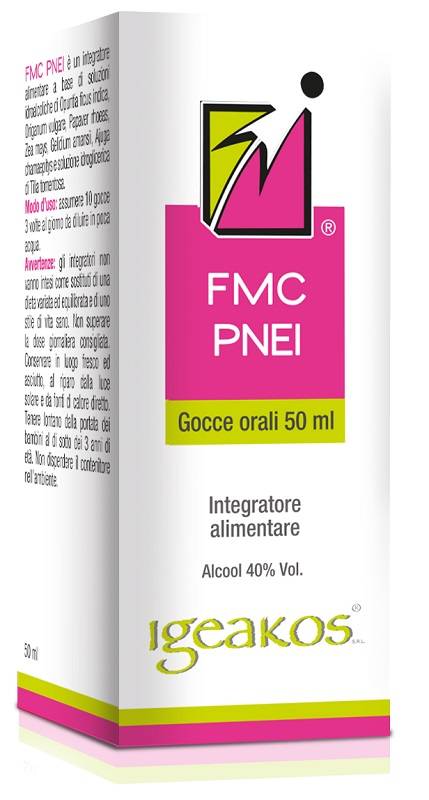 Igeakos Fmc Pnei Gocce Omeopatiche 50 ml