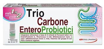 TRIOCARBONE ENTEROPROBIOTICI 7 FLACONCINI X 10 ML