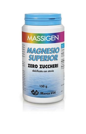 Massigen Magnesio Superior Zero Zuccheri Integratore di Magnesio 300 g