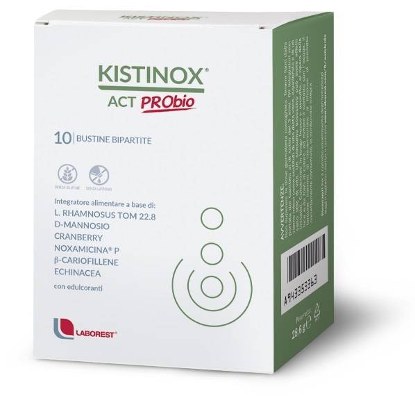 Laborest Kistinox Act Probio Integratore Vie Urinarie10 bustine