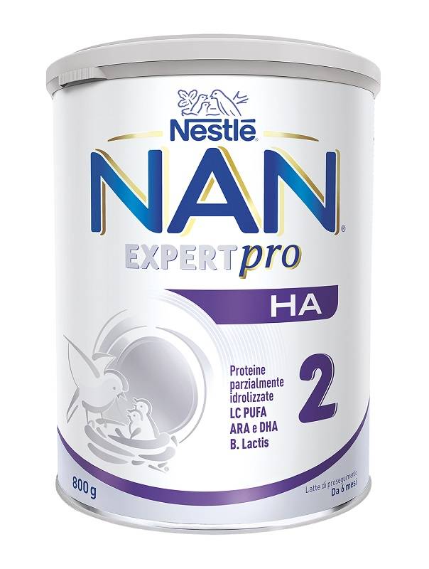 Nestlè NAN HA 2 Latte di Proseguimento in Polvere 800 g