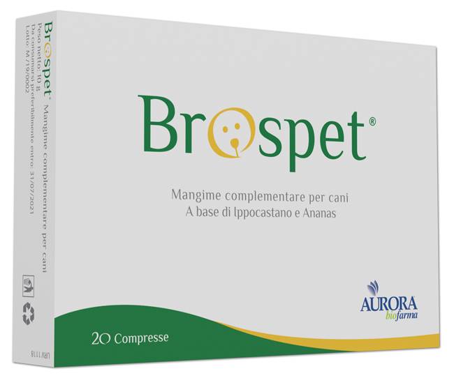 Brospet Mangime complementare per Cani 20 compresse