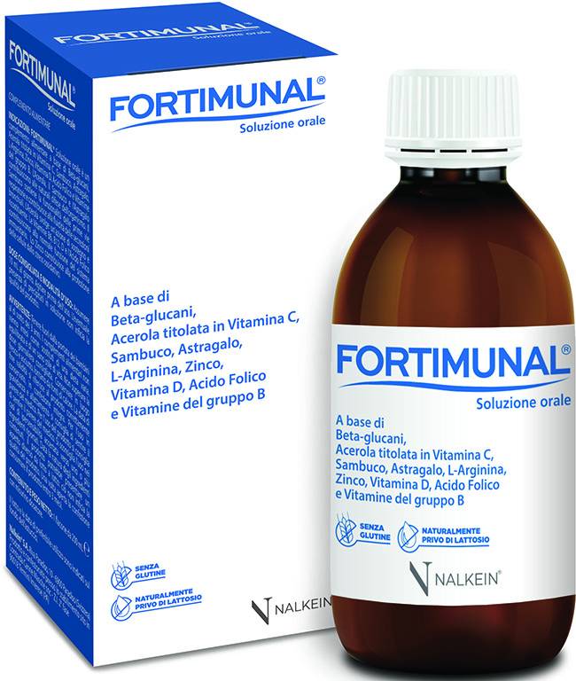 Nalkein Fortimunal Soluzione Orale Supporto Sistema Immunitario 200 ml