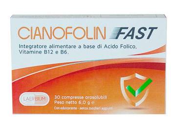 CIANOFOLIN FAST 30 COMPRESSE SUBLINGUALE