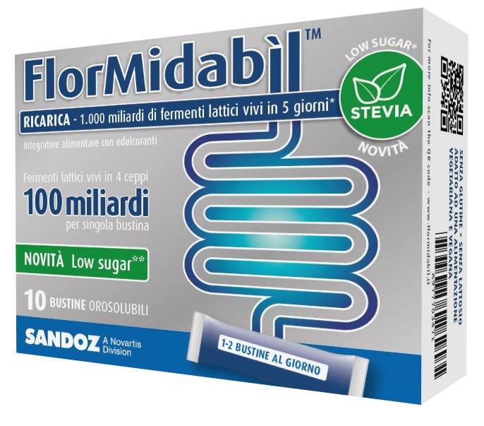 Flormidabil Ricarica Integratore di Fermenti Lattici 10 bustine