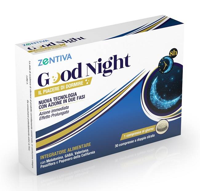 Zentiva Good Night Integratore per Dormire 30 compresse