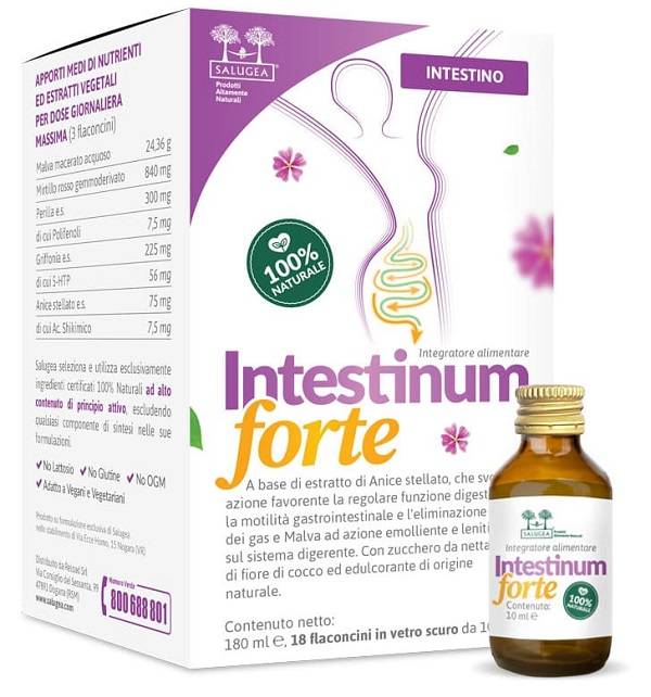Salugea Intestinum Forte 18 Flaconcini 10 ml