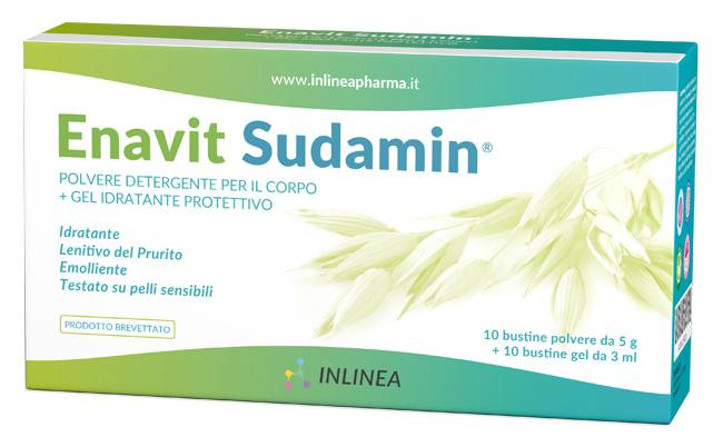 ENAVIT SUDAMIN 10 BUSTINE POLVERE DA 5 G + 10 BUSTINE GEL DA3 ML