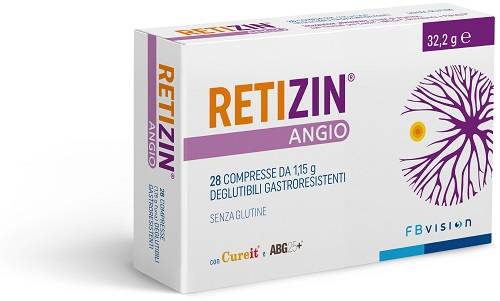 Retizin Angio Integratore Multivitaminico Benessere Cardiovascolare e Visivo 28 compresse