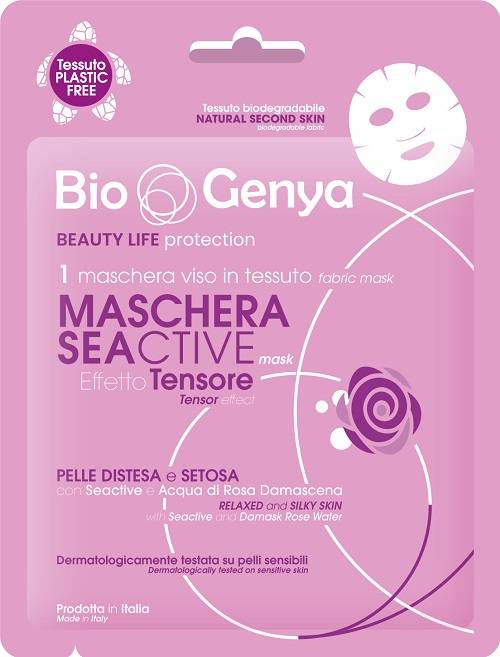 Biogenya Seactive Maschera Monouso Viso Effetto Tensore 1 pezzo
