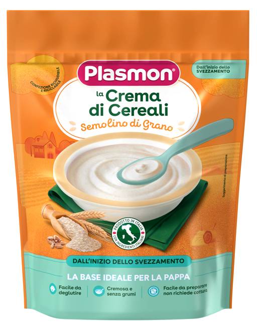 Plasmon Cereali Semolino di Grano per Bambini 200 g