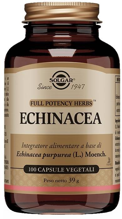 Solgar Echinacea Integratore per le Difese Immunitarie 100 capsule