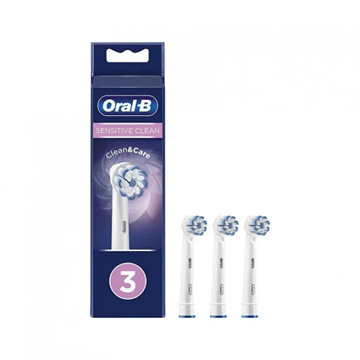 Oral B Power Refill EB60 - 3 Sensitive Clean 3 Testine Di Ricambio