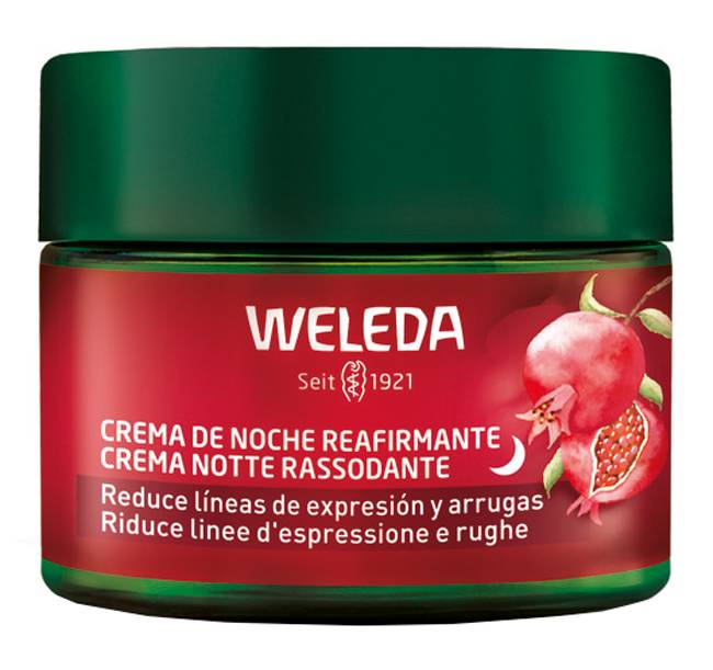 Weleda Crema Notte Rassodante Viso al Melograno e Peptidi di Maca 40 ml