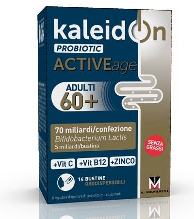 Kaleidon Probiotic Active Age Integratore Fermenti Lattici 14 bustine