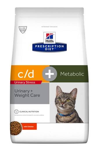 Hill's Prescription Diet Feline C/D Urinary Stress + Metabolic 85 g
