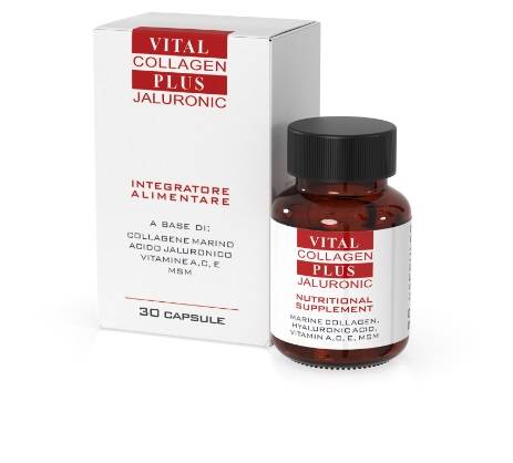Vital Plus Collagen Plus Jaluronico Integratore per la Pelle 30 capsule