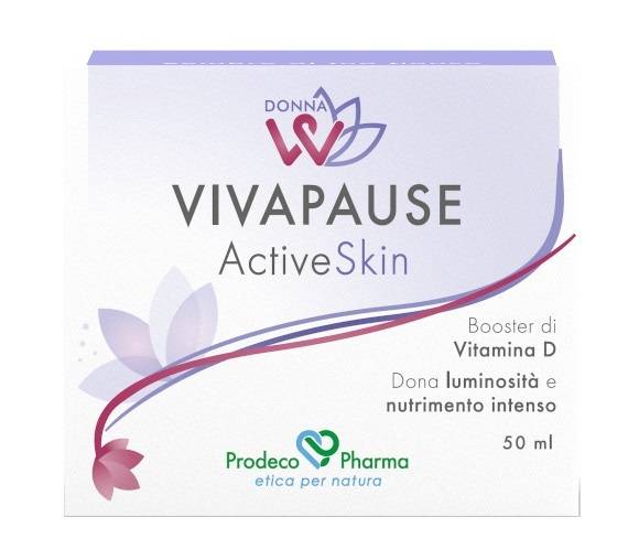 Prodeco Pharma Donnaw Vivapause Active Skin Crema Viso per pelle in Menopausa 50 ml
