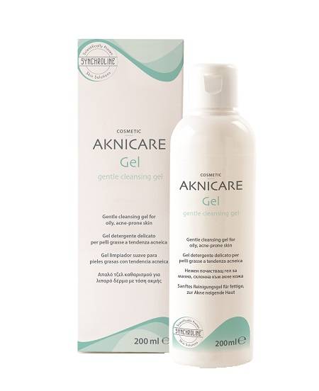 Synchroline Aknicare Gentle Cleansing Gel Detergente per Pelli Grasse 200 ml