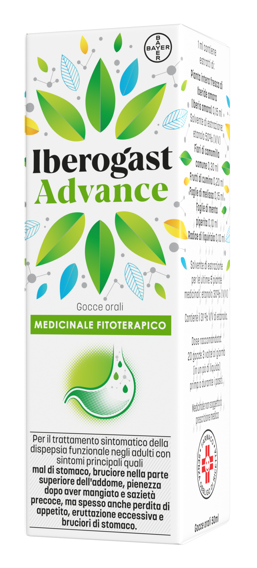 Iberogast Advance Integratore per la Digestione 50 ml