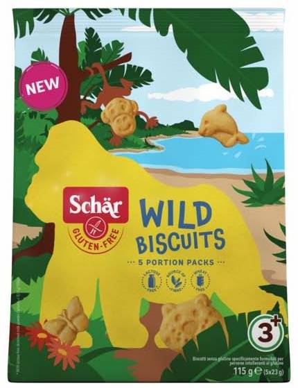 Schar Wild Biscotti Senza Glutine 115 g