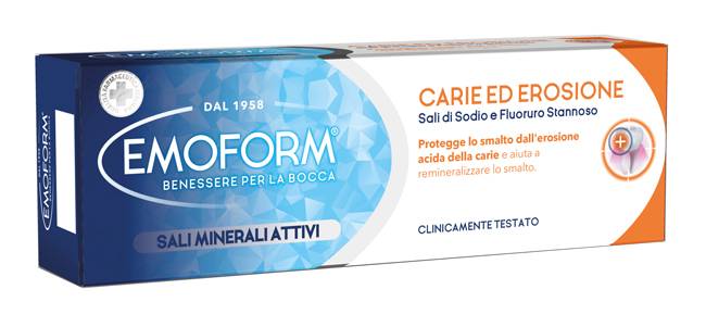 Emoform Dentifricio per Carie Ed Erosione 75 ML