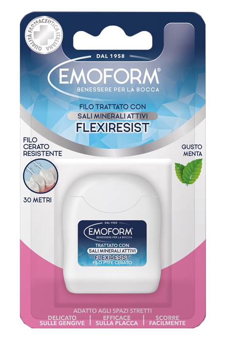 Emoform Filo Interdentale Flexiresist 30m