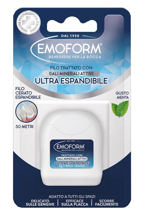 Emoform Filo Interdentale Ultraespandibile 30 m