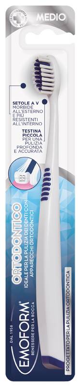 Emoform Spazzolino Ortodontico 1 pezzo