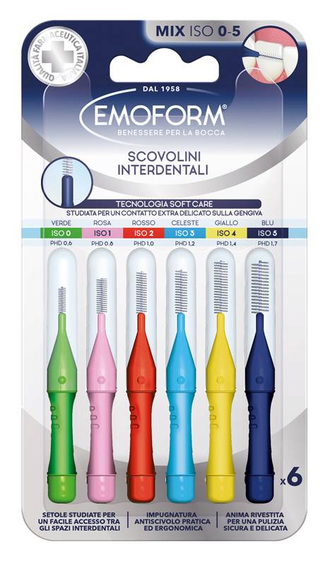 Emoform Scovolino Mix 6 pezzi