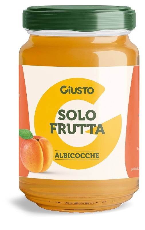 Giusto Solo Frutta Confettura di Albicocche Senza Glutine 220 g