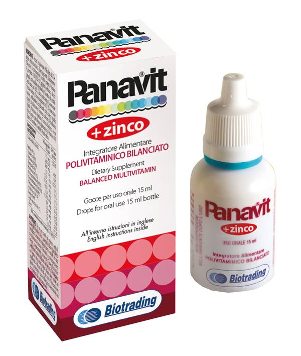 Panavit Gocce Integratore di Vitamine per Bambini